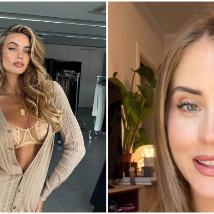 “Proprio il frame in cui si vedono Valentina Ferragni e Veronica Ferraro”: Garance Authié posta il video della sfilata e manda un messaggio a Fedez