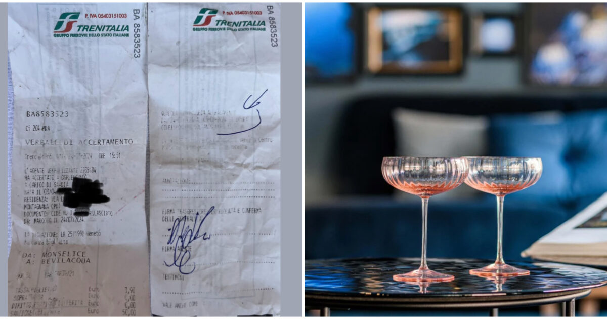 Ordinano lo champagne al ristorante e scappano di nascosto senza pagare. Il titolare: “Invece degli 80 euro ci hanno lasciato un paio di multe prese in treno”