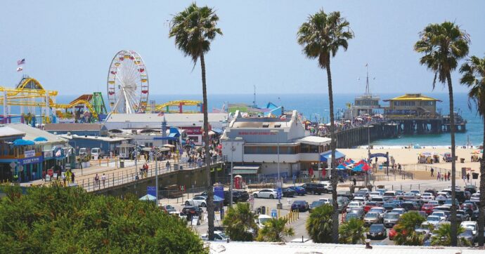 Copertina di Santa Monica e le tombe di chi lucidò Hollywood