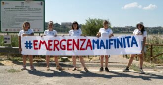 Copertina di Legambiente, blitz di Goletta al lago di Pergusa: “L’emergenza in Sicilia è figlia della siccità del Po del 2022 rimasta inascoltata”