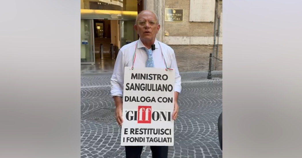 La protesta del direttore del Giffoni Film Festival contro il ministro Sangiuliano: “Tagli di fondi dal governo, una cosa odiosa”