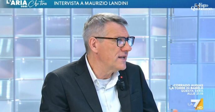 Copertina di Landini a La7: “Dipendenti e pensionati pagano il 90% dell’Irpef mentre il governo ha fatto 18 condoni in due anni”