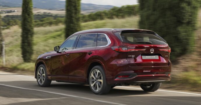 Mazda CX-80, anteprima nazionale a Roma. L’ad Pietrantonio: “La nostra sfida premium”