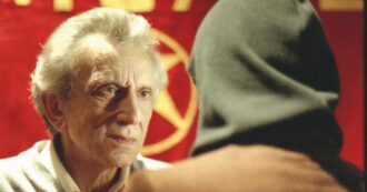 Copertina di La maschera di Herlitzka da Aldo Moro al cardinale