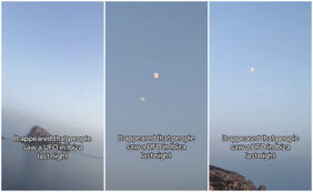 Copertina di Nuovo avvistamento UFO? Il video di un oggetto misterioso non identificato è virale su TikTok. Ecco cosa è successo