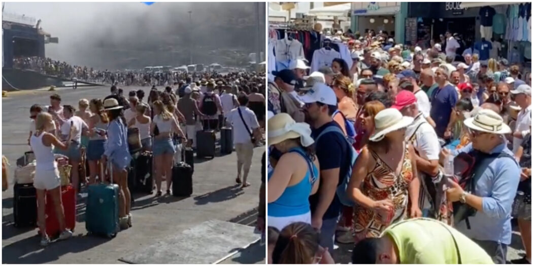 Santorini in crisi per troppi turisti, scattano le denunce dei residenti: “Vogliamo rispetto. È la vostra vacanza, ma è la nostra casa” – IL VIDEO