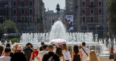 Copertina di A Milano arriva una pausa dal caldo: la “goccia di aria fredda” coinvolgerà tutto il Paese