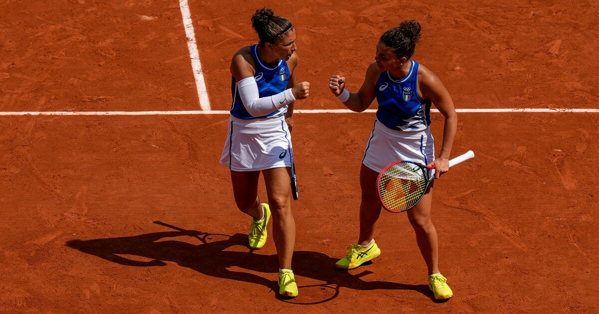 Il trionfo di Errani Paolini: impresa a Parigi, storica medaglia d’oro nel doppio femminile di tennis