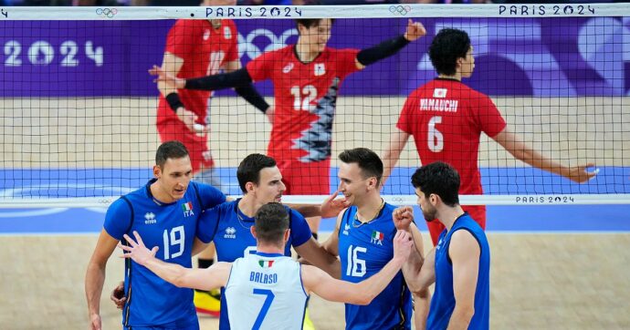Epica vittoria dell’Italia del volley: annulla 4 match point al Giappone e trionfa al quinto set. È in semifinale