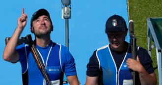 Copertina di Glaciali Diana Bacosi e Gabriele Rossetti: è medaglia d’oro nella finale skeet misto