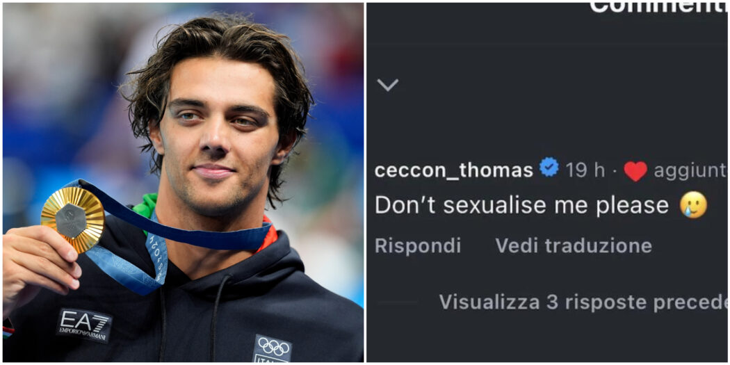 Thomas Ceccon è la star delle Olimpiadi 2024, ma lui frena: “Non sessualizzatemi per favore”