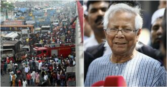 Copertina di Bangladesh, gli studenti: “Vogliamo il Nobel Yunus alla guida del governo”. Lui accetta: “Onorato”. Altri 109 morti nelle proteste