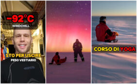 Copertina di “Vivo in Antartide a -92 gradi per la ricerca. Pratico yoga, ci si rilassa nell’orto col cinguettio degli uccelli dal bluetooth”: la storia dell’ingegnere star di TikTok