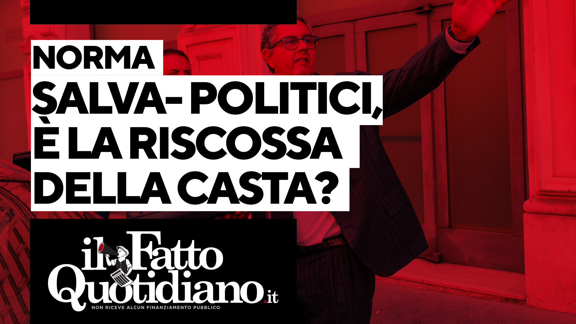 Norma salva politici, è la riscossa della casta? Segui la diretta con Giuseppe Pipitone e Paolo Frosina