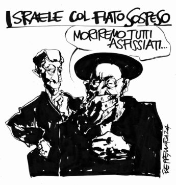 Copertina di La vignetta di Beppe Mora