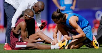 Copertina di Barshim si ferma per un problema al polpaccio e Tamberi corre da lui: l’oro condiviso di Tokyo e un’amicizia che va oltre la gara