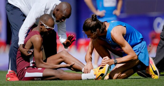 Barshim si ferma per un problema al polpaccio e Tamberi corre da lui: l’oro condiviso di Tokyo e un’amicizia che va oltre la gara