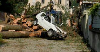 Biella, il drone in volo sulle zone colpite dalla tromba d'aria: la conta dei danni. Le immagini