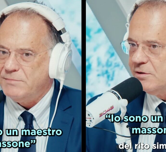 “Sono un maestro massone del massimo grado. Quando finisce il rito di iniziazione facciamo ‘1-2-3, via il cappuccio’ ”: la rivelazione di Cecchi Paone