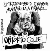 Copertina di La vignetta di Beppe Mora