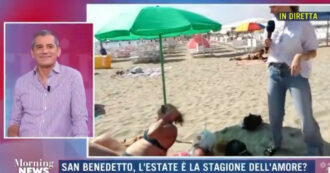 Copertina di “L’estate è la stagione dell’amore?”: la risposta spiazza l’inviata di Morning News e diventa virale