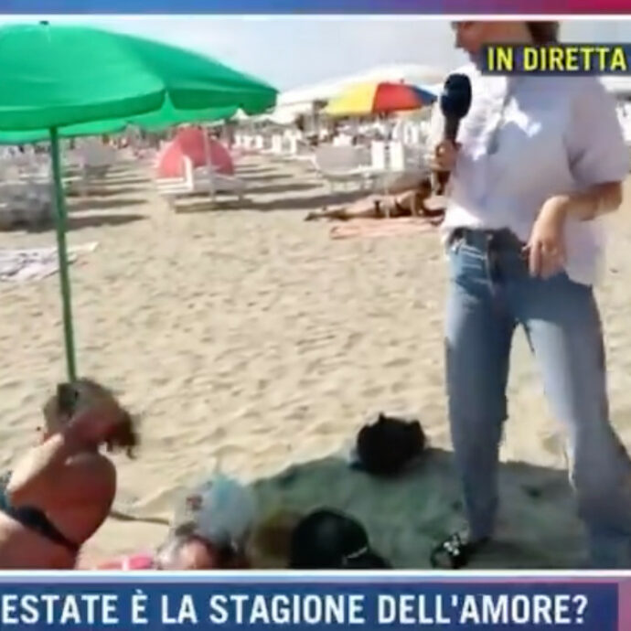 “L’estate è la stagione dell’amore?”: la risposta spiazza l’inviata di Morning News e diventa virale