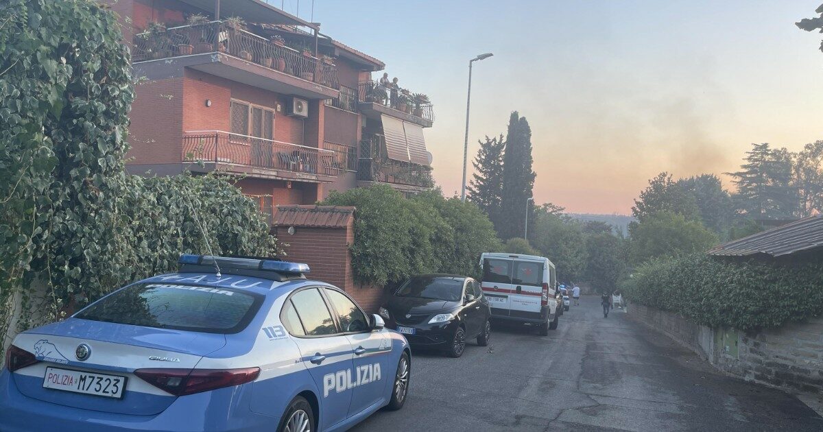 Roma incendio 