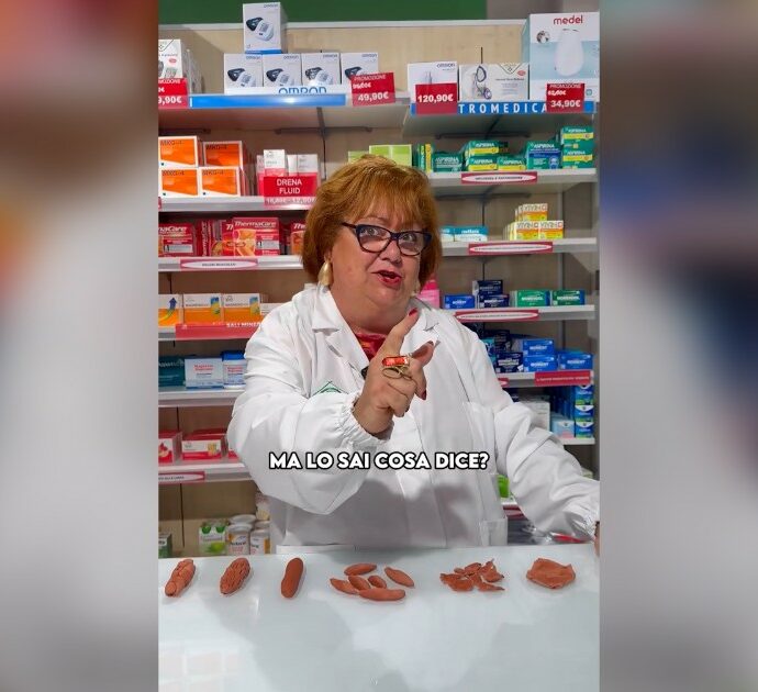 “La cacca parla, ecco come dovrebbe essere”: i consigli (e le spiegazioni) della farmacista fanno il giro del web – Video