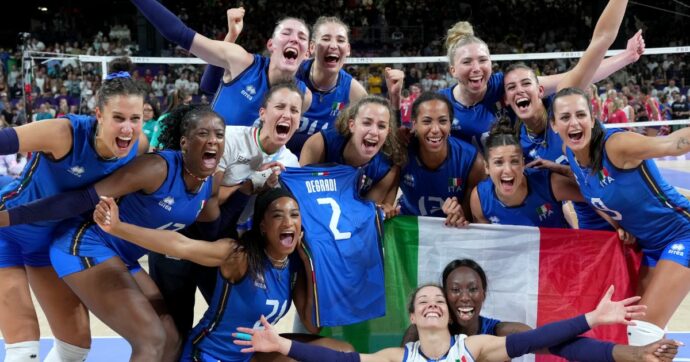 Italvolley è storia! Le azzurre battono in tre set gli Stati Uniti e vincono la medaglia d’oro