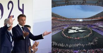 Copertina di Chiusura delle Olimpiadi a Parigi: la cerimonia “riparatoria” con al centro gli atleti e lo sciovinismo francese. E Los Angeles si offende – il commento