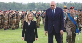 Copertina di Meloni non tiene più FdI. Ora i suoi criticano Kiev