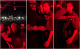 Copertina di Victor Osimhen furioso in discoteca: si accorge di essere ripreso e strappa il telefono dalle mani di un tifoso (IL VIDEO)