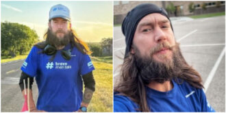 Copertina di Cammina a piedi nudi per 3468 km: Anton Nootemboom segna il record mondiale per “sensibilizzare sulla salute mentale maschile”