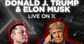 Copertina di Musk fa parlare per due ore Trump su X e lo loda. Il portavoce del Repubblicano: “Ue non democratica e nemica della libertà di parola”