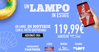 Copertina di Ultimo giorno per abbonarsi con l’offerta lampo: tutto il mondo del Fatto quotidiano ad un prezzo speciale