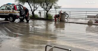 Copertina di Liguria, violento nubifragio si abbatte sulla Riviera di Ponente:  danni e allagamenti nella zona di Ventimiglia