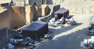 Copertina di Madonna di Pompei. La “visita privata”  è cena, luci e musica