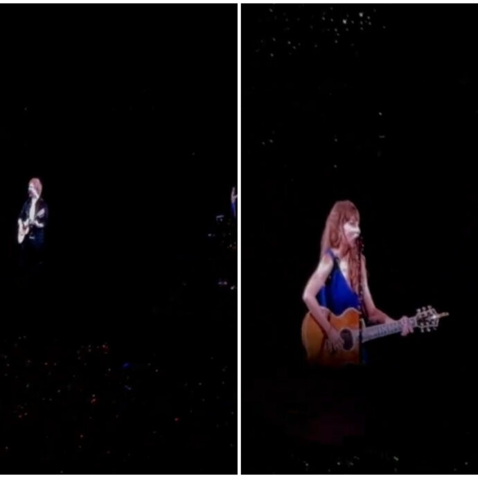 Taylor Swift torna in concerto dopo le minacce di attentati terroristici: con lei sul palco Ed Sheeran