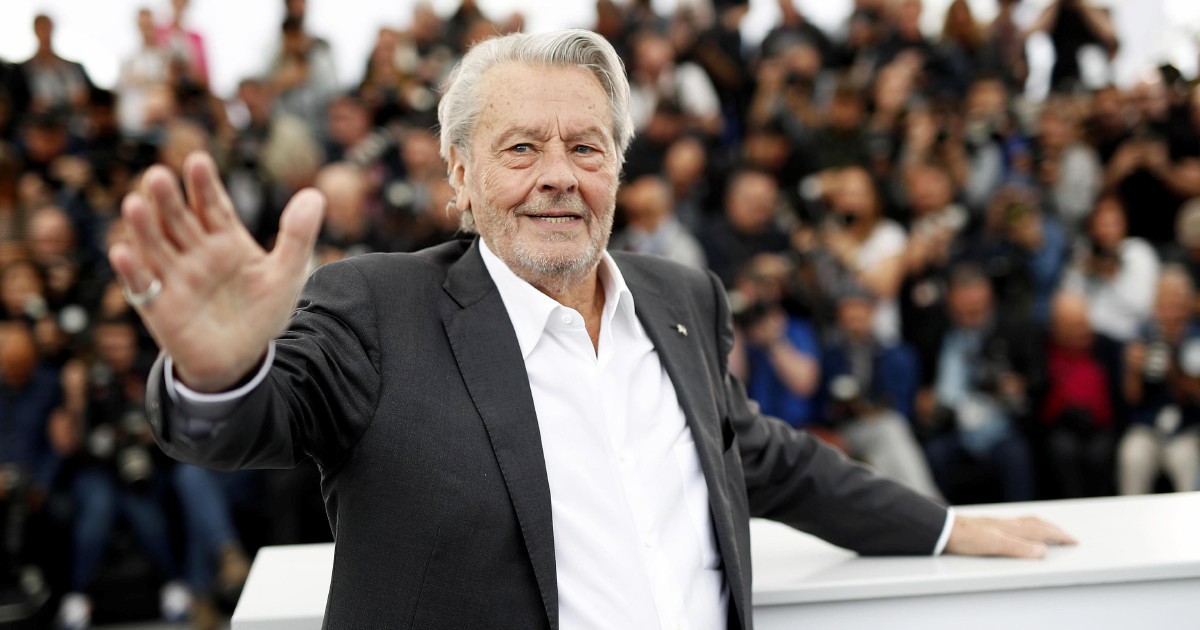 mio padre alain delon ha spaccato la testa a mia madre le ha rotto il naso due volte le ha rotto otto costole lo rivela il terzo figlio alainfabien