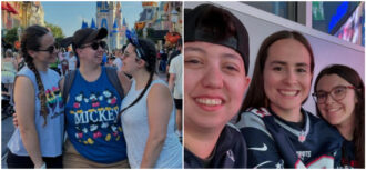 Copertina di Si innamorano della damigella d’onore del loro matrimonio: “Adesso siamo in tre, abbiamo iniziato a flirtare e non abbiamo più smesso”