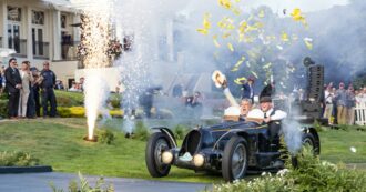 Copertina di Una Bugatti Type 59 Sports trionfa al Concorso di Eleganza di Pebble Beach 2024