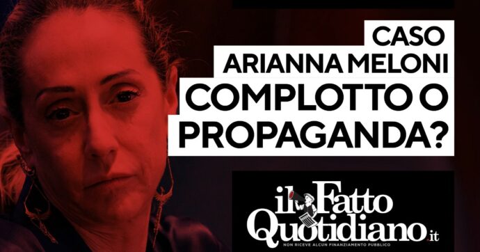 Copertina di Caso Arianna Meloni: complotto o propaganda? Segui la diretta con Peter Gomez