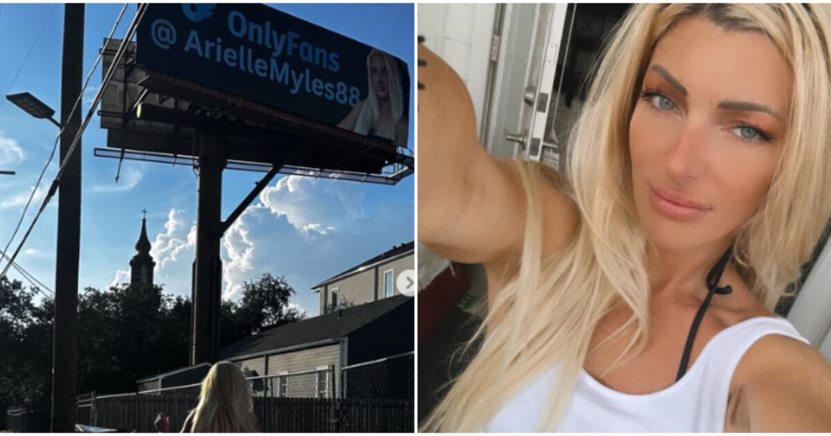 Modella di OnlyFans si promuove con un cartellone pubblicitario e aumenta i ricavi del 200%: “Ci vuole un atteggiamento da ‘non me ne frega un c***o'”