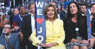 Copertina di Pelosi contestata dai pro Palestina