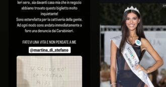 Copertina di Minacce di morte a Miss Molise. La ragazza sporge denuncia: “Fatevi una vita e non pensate a me”