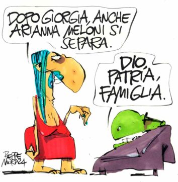 Copertina di La vignetta di Mora