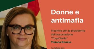 Copertina di Roma, bara trovata davanti all’abitazione della paladina antimafia di Tor Bella Monaca Tiziana Ronzio