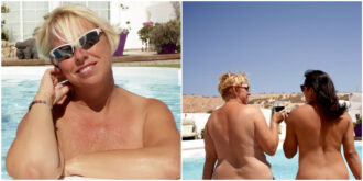 Copertina di “Ho divorziato da mio marito e ho aperto un resort nudista in casa sua. È stata dura perché i clienti si aspettavano da me sesso”: Karie Jane si sfoga