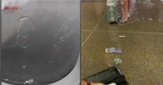 Copertina di Violento nubifragio nel Varesotto, acqua dentro l’aeroporto di Malpensa: alcuni voli dirottati in scali vicini – Video