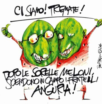 Copertina di La vignetta di Beppe Mora